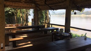 Front of property - On The Mekong Resort (Luang Prabang)