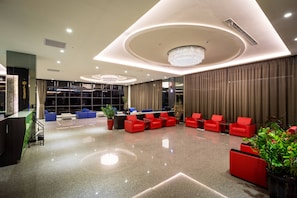 Lobby sitting area - Hedu Hotel (Beigang)