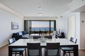 3 Bedroom Apartment | Living area - Sierra Grand Private 3 Bed Ocean View (Broadbeach)