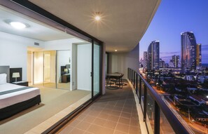 3 Bedroom Apartment | Balcony view - Sierra Grand Private 3 Bed Ocean View (Broadbeach)