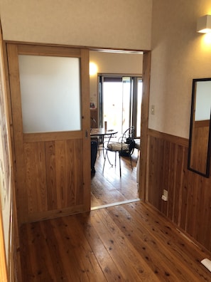 Interior entrance