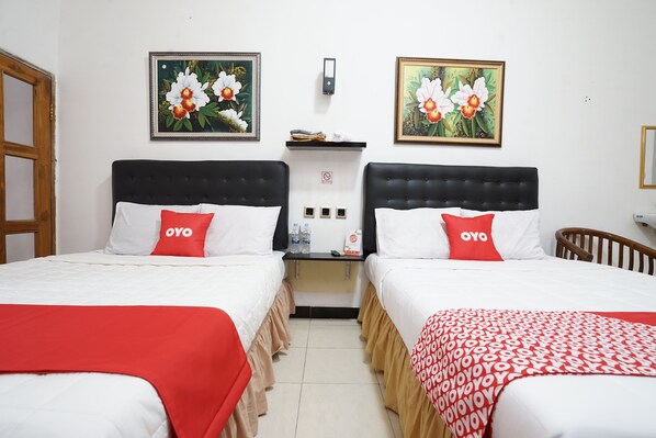 Habitación Deluxe con 2 camas individuales | Ropa de cama 