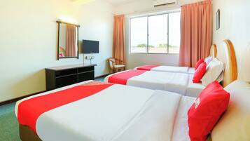 Deluxe-værelse til 3 personer | 1 soveværelse, skrivebord, arbejdsområde til bærbare computere