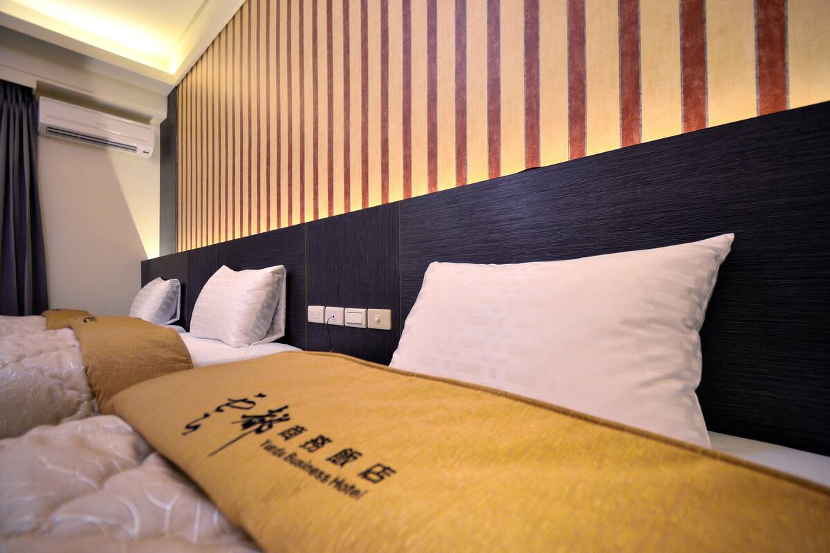 classic triple room | down duvets, desk, blackout curtains, free wifi