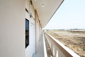 Vue depuis le balcon