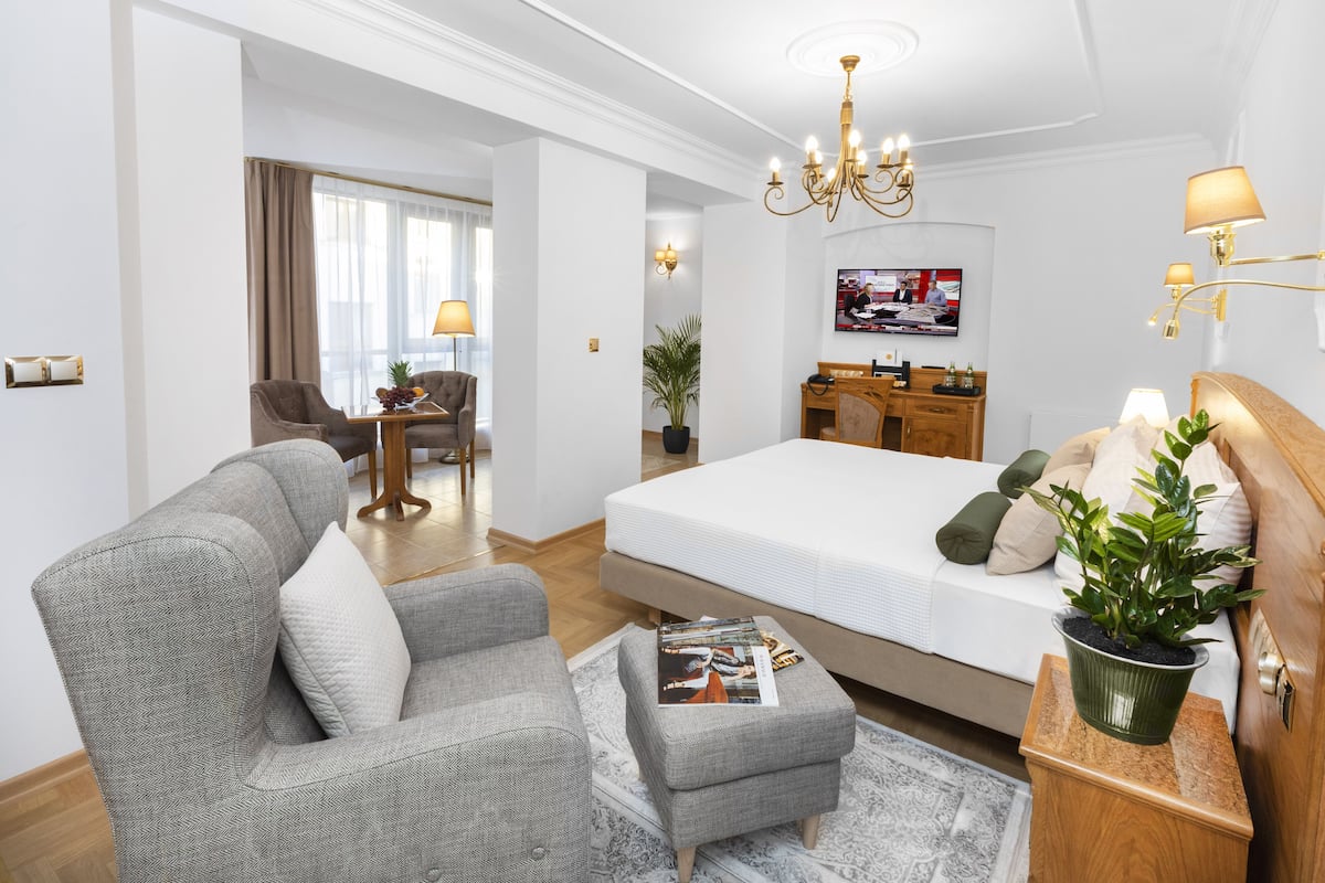 Kamer, 1 twee- of 2 eenpersoonsbedden (with Orangery) | Woonruimte