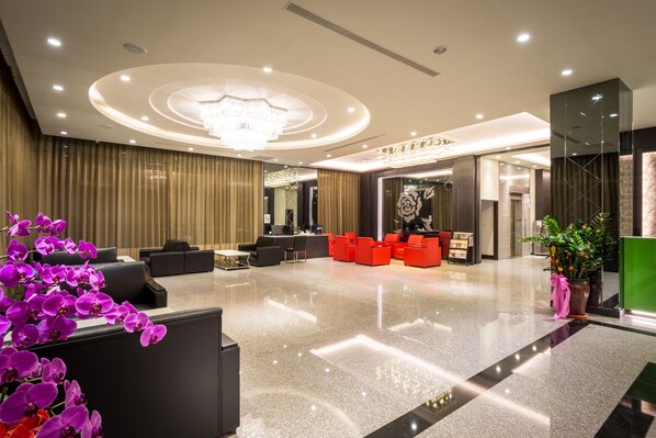 Sala de estar en el lobby