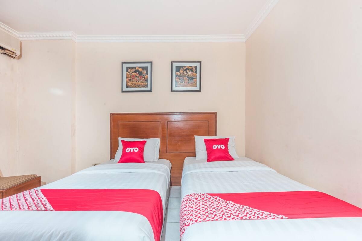 Habitación estándar con 2 camas individuales | Wifi gratis