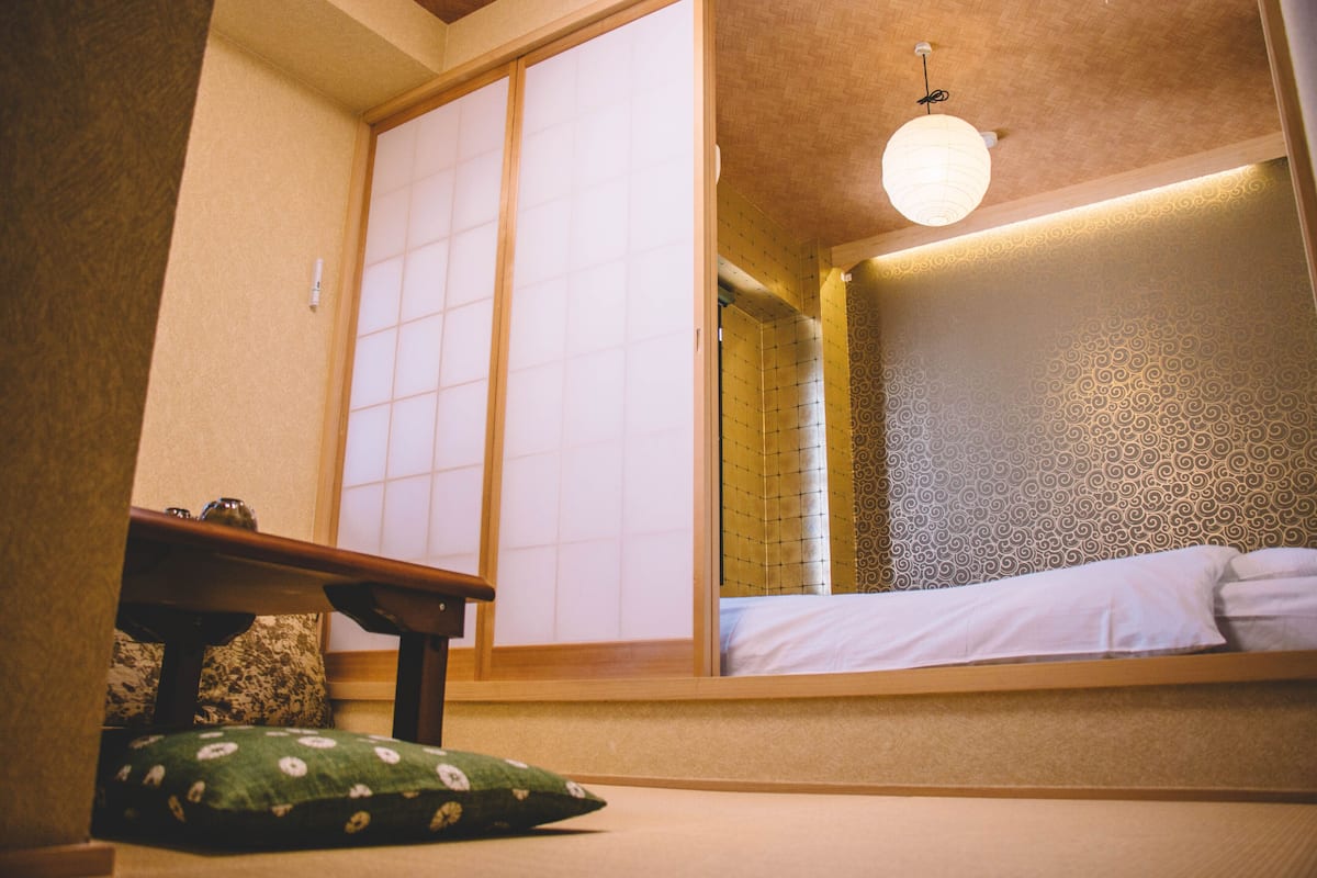 Japanese Style Room for 2 People (with Private Bathroom) No.6, Non Smoking | Desk, free WiFi, bed sheets