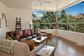 TV, fireplace, DVD player, offices