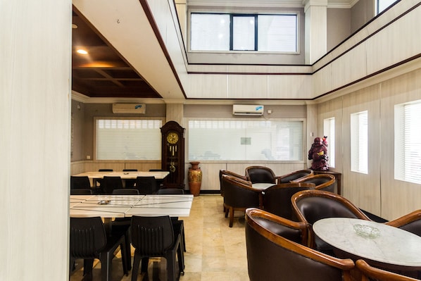 Sala de estar en el lobby