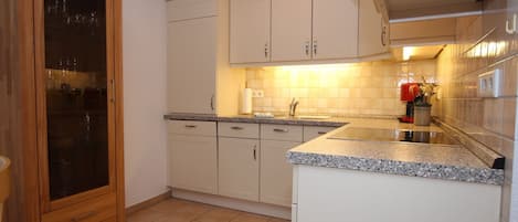 Kühlschrank, Ofen, Herdplatte, Geschirrspüler