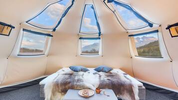 Luksustelt | Utsikt fra rommet