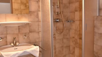 Towels, soap, toilet paper