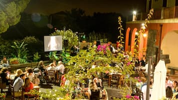 Außenbereich für Bankette