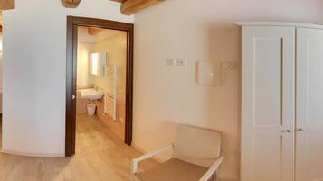 Hypo-allergenic bedding, down comforters, desk, soundproofing