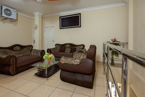 Sala de estar en el lobby