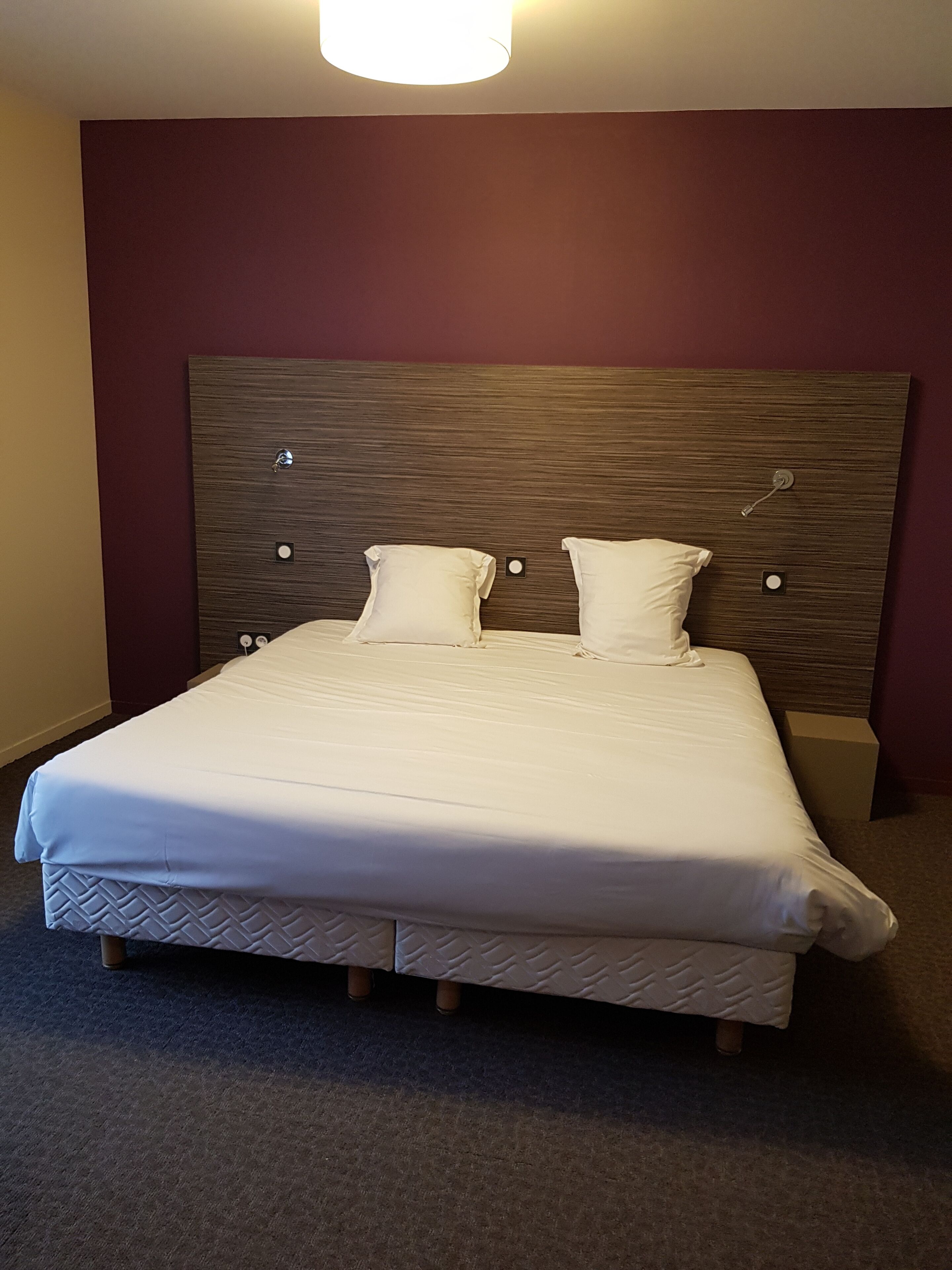 comfort double room | desk, laptop workspace, blackout curtains, soundproofing