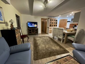 Comfort Condo, 1 Bedroom, Non Smoking (Romance) | Living area | TV - Ferienwohnung Romance (Ebersbach)
