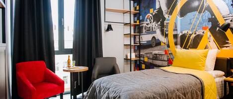 2 habitaciones, ropa de cama de alta calidad y minibar