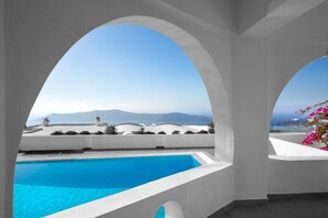 Deluxe Double room with Caldera View | Ausblick vom Zimmer