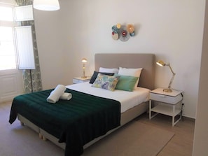 1 bedroom, iron/ironing board, travel crib, free WiFi