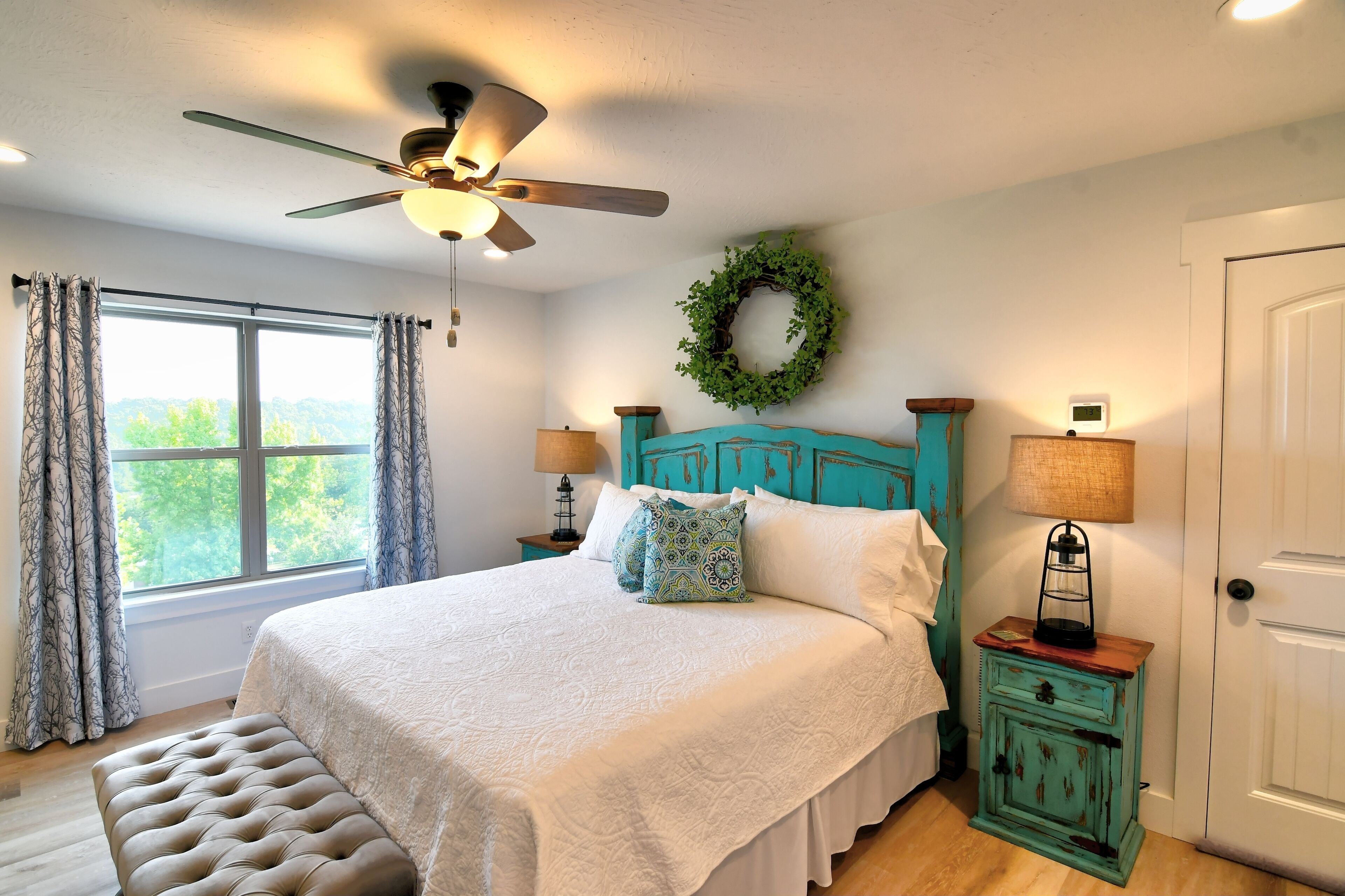 Bedroom # 1 -Master Bedroom Lake View. Located on top floor.