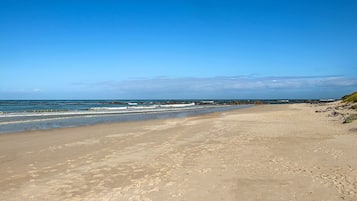 Beach nearby, white sand