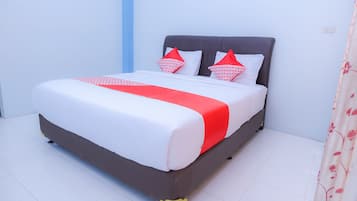 Kamar Double Standar | Wi-Fi gratis dan seprai linen