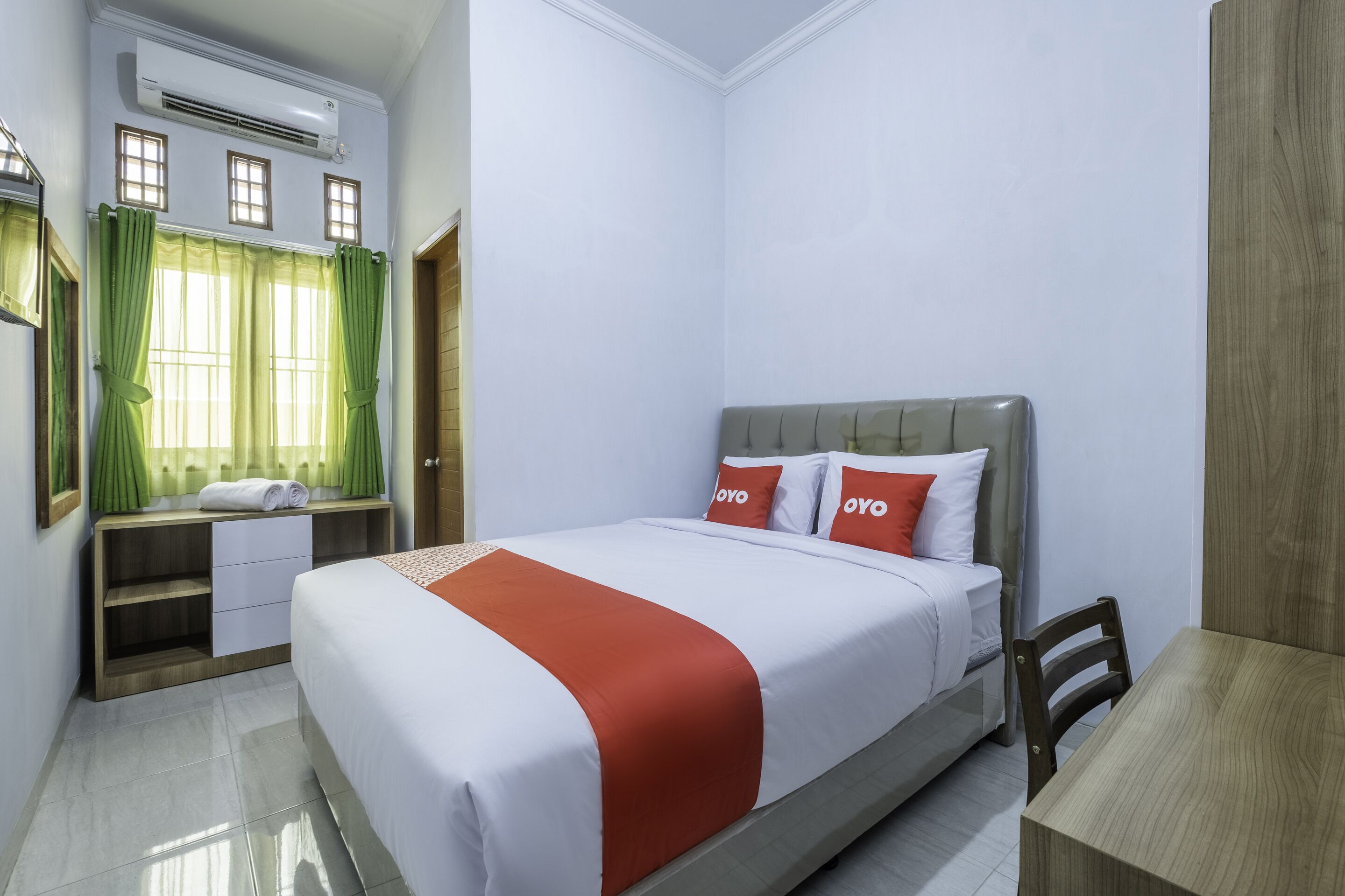 Chambre Double Standard | Bureau, Wi-Fi gratuit, draps fournis