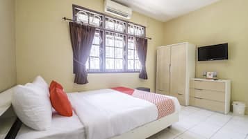 Kamar Double Deluks | Meja kerja, Wi-Fi gratis, dan seprai linen