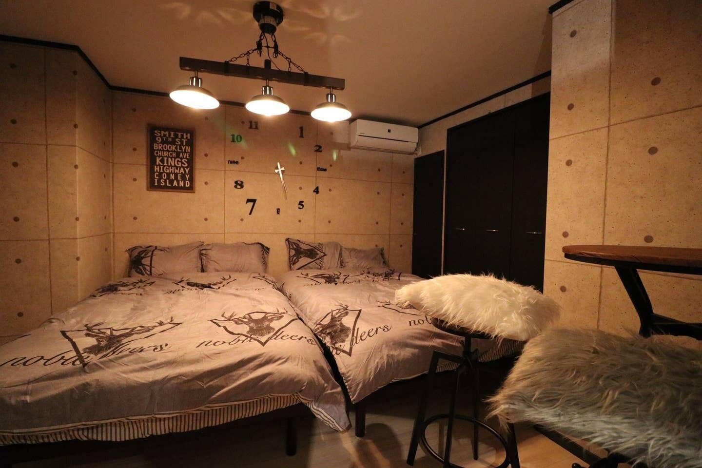 무료 WiFi, 침대 시트