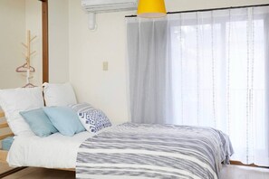 Apartemen, 1 kamar tidur (N407) | 1 kamar tidur, setrika/meja setrika, Wi-Fi gratis, dan seprai linen