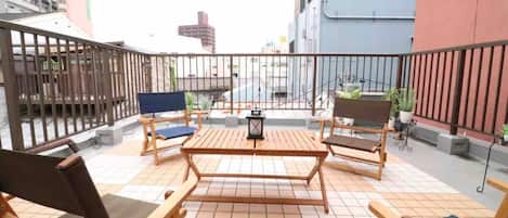 Appartement, 3 chambres (1) | Terrasse/Patio