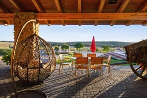 Terrace/patio - Casa Rural Yeguada Jimenez Latorre (Fernán Caballero)
