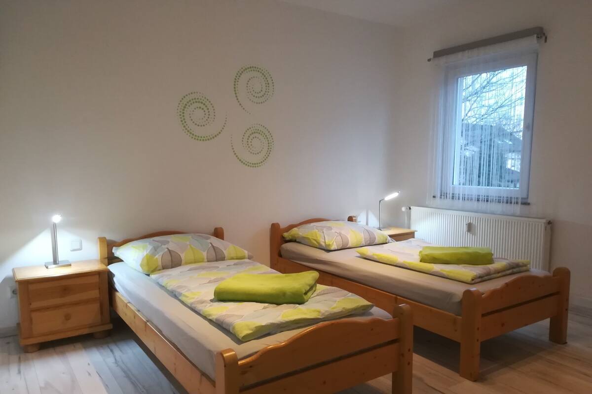 Blackout curtains, rollaway beds, free WiFi, bed sheets