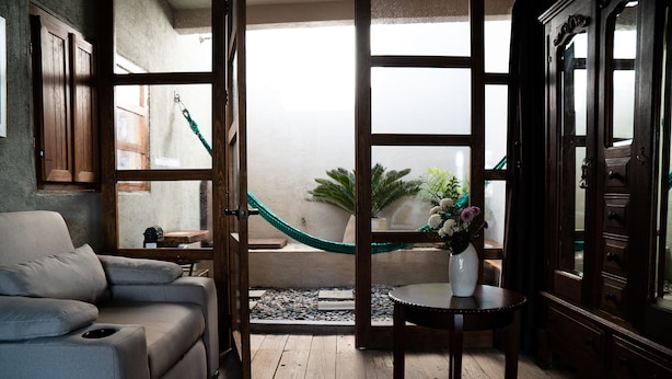 Honeymoon Room | Living room | Flat-screen TV, Netflix - Hotel Casa 88 (San Miguel de Allende)
