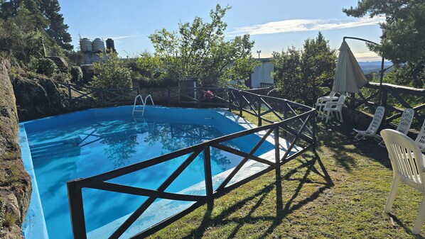 Seasonal outdoor pool