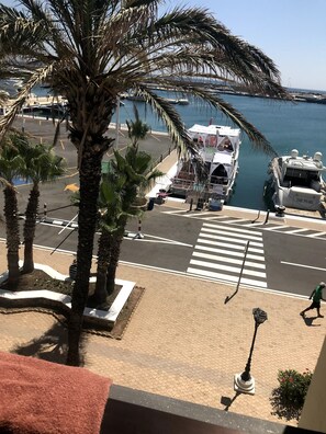 Uitzicht vanuit accommodatie