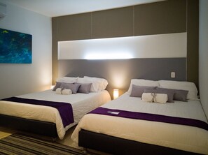Desk, free WiFi, bed sheets - Hotel Boutique M (Barranquilla)