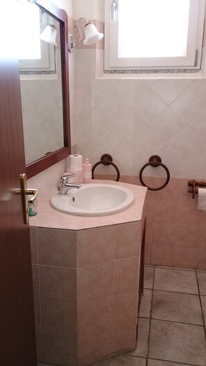Haartrockner, Handtücher, Toilettenpapier