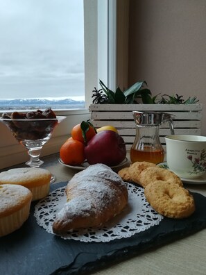 Frokostbuffé er inkludert hver dag