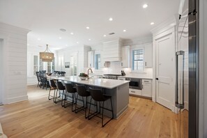 Fridge, microwave, oven, stovetop - Short Stays!  Steps to the Beach, Pool + Hot Tub, Outdoor Kitchen (Isle of Palms)