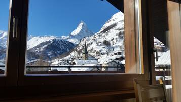 Camera Premium con letto matrimoniale o 2 letti singoli, balcone (Südbalkon Matterhorn) | Vista montagna
