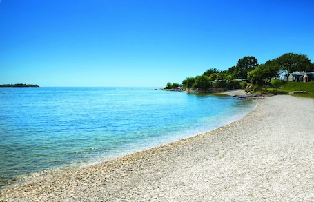 Beach nearby. Victoria Mobilehome Solaris fkk Resort