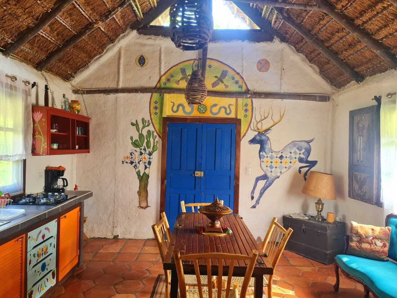 family cabin | private kitchen | coffee/tea maker