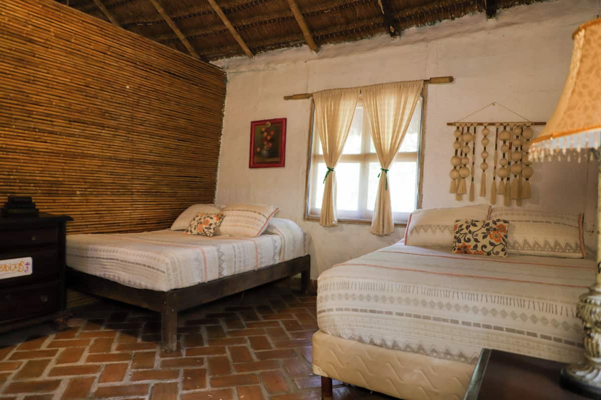 Cabaña estándar (Maria Bonita) | 1 habitación y ropa de cama