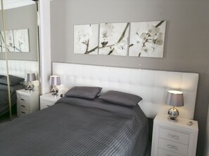 1 bedroom, in-room safe, iron/ironing board, travel cot