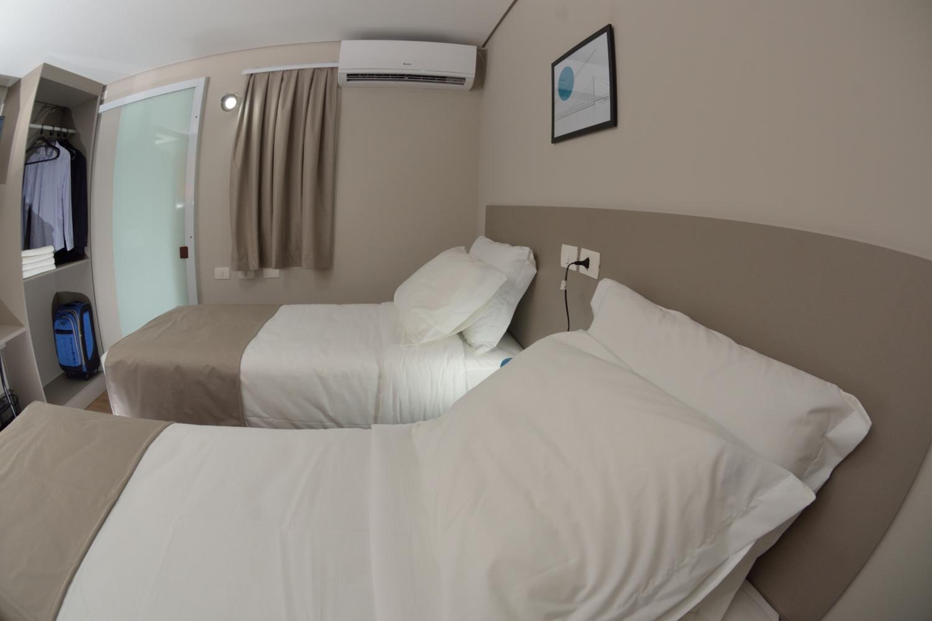 desk, laptop workspace, blackout curtains, free wifi