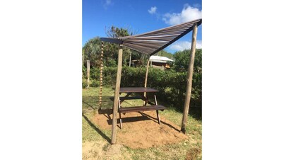 Casa tipo cabaña a 50 metros de Playa Oceánica<br>En Arachania Bech Rocha Uruguay <br>
